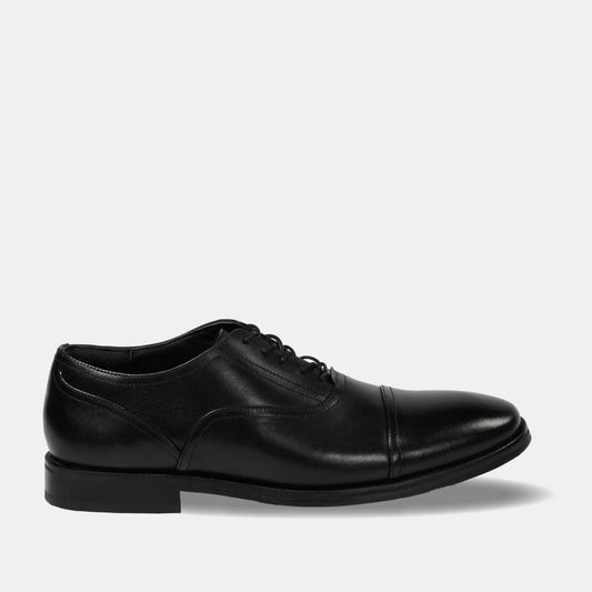Zapato Cuero Hombre Vittorio - Negro