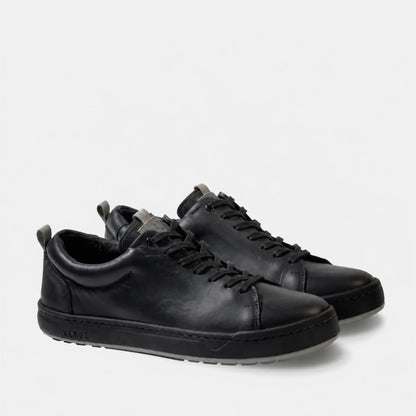 Zapatilla Cuero Hombre Rialto - Negro