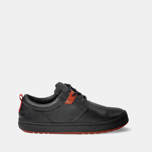 Zapatilla Cuero Hombre Russky - Negro