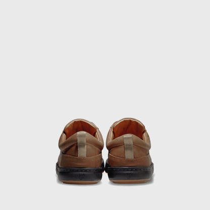 Zapatilla Cuero Hombre Russky - Tabaco