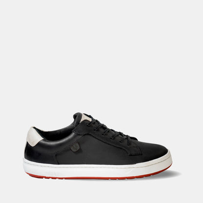 Zapatilla Cuero Hombre Vecchio - Negro