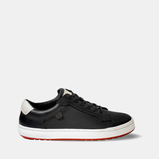 Zapatilla Cuero Hombre Vecchio - Negro