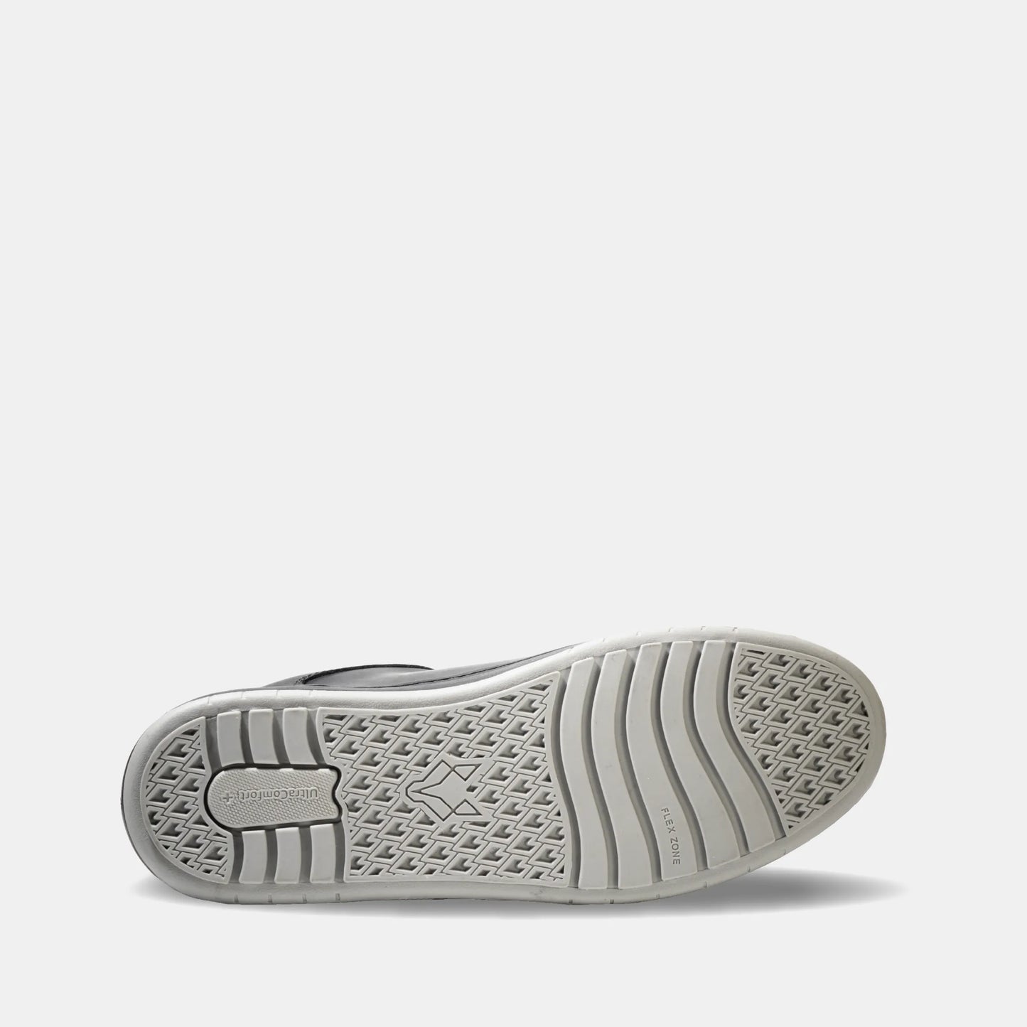 Zapatilla Cuero Hombre Vecchio - Negro/Verde