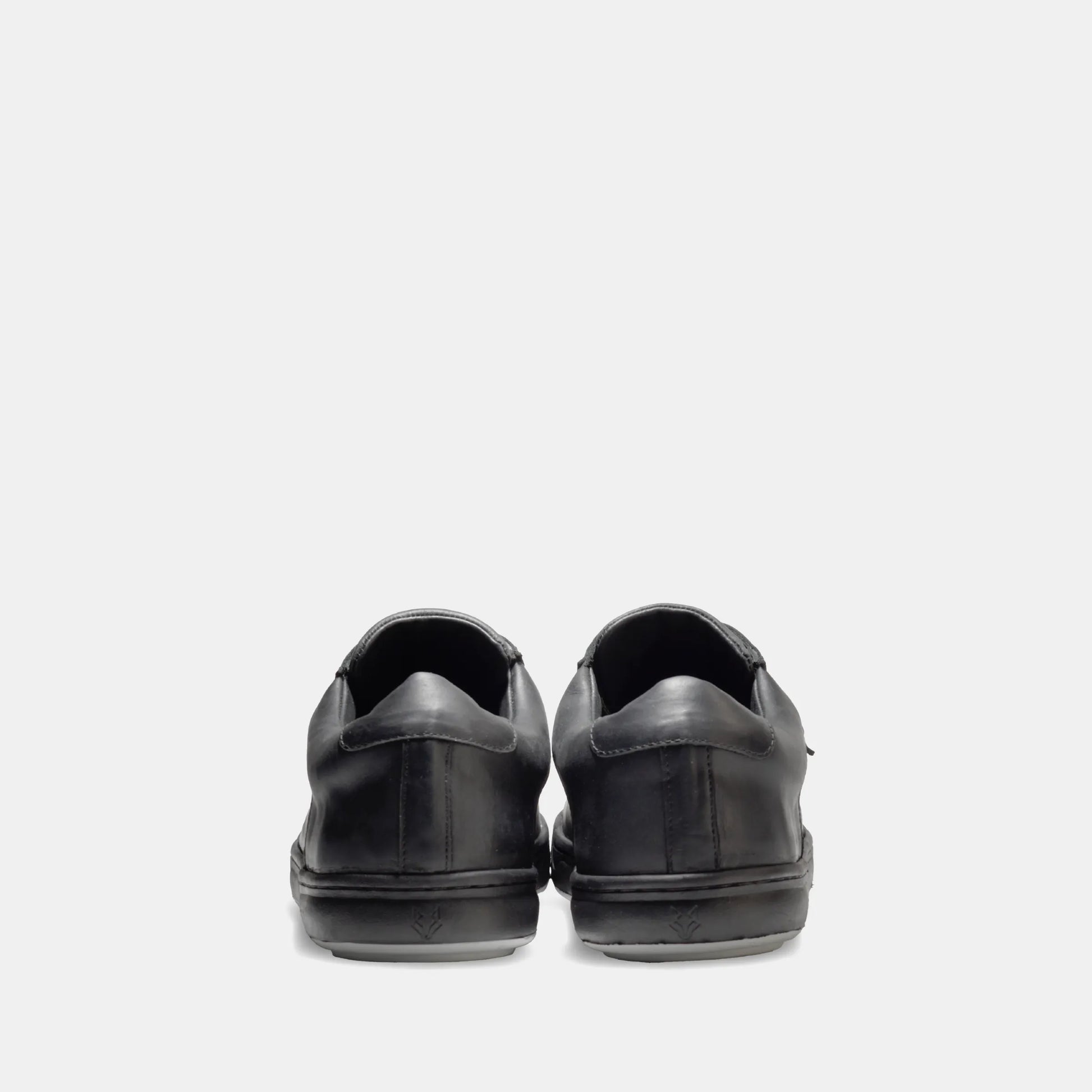 Zapatilla Cuero Hombre Vecchio - Negro/Verde