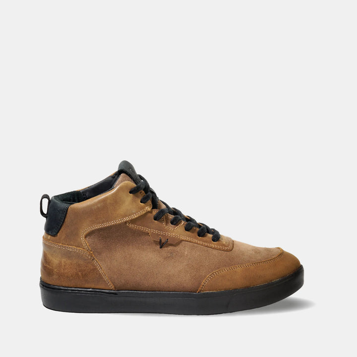 Zapatilla Mid Cuero Hombre Trend Mid Light - Tabaco
