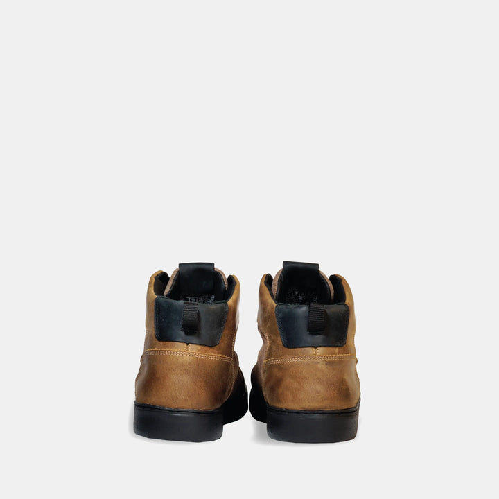 Zapatilla Mid Cuero Hombre Trend Mid Light - Tabaco