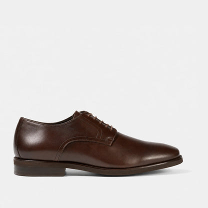 Zapato Cuero Hombre Manhattan Light - Cafe