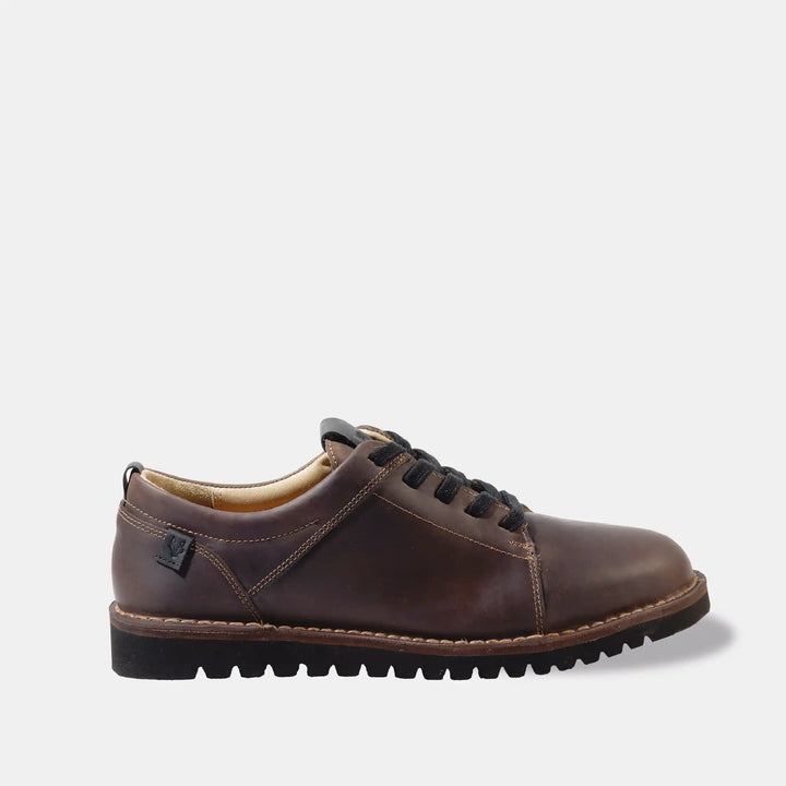 Zapato Cuero Hombre Milenio Light - Chocolate