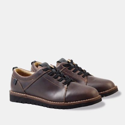 Zapato Cuero Hombre Milenio Light - Chocolate