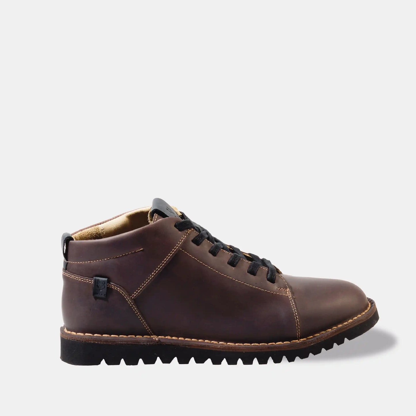 Zapato Mid Cuero Hombre Milenio Mid Light - Chocolate