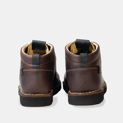 Zapato Mid Cuero Hombre Milenio Mid Light - Chocolate
