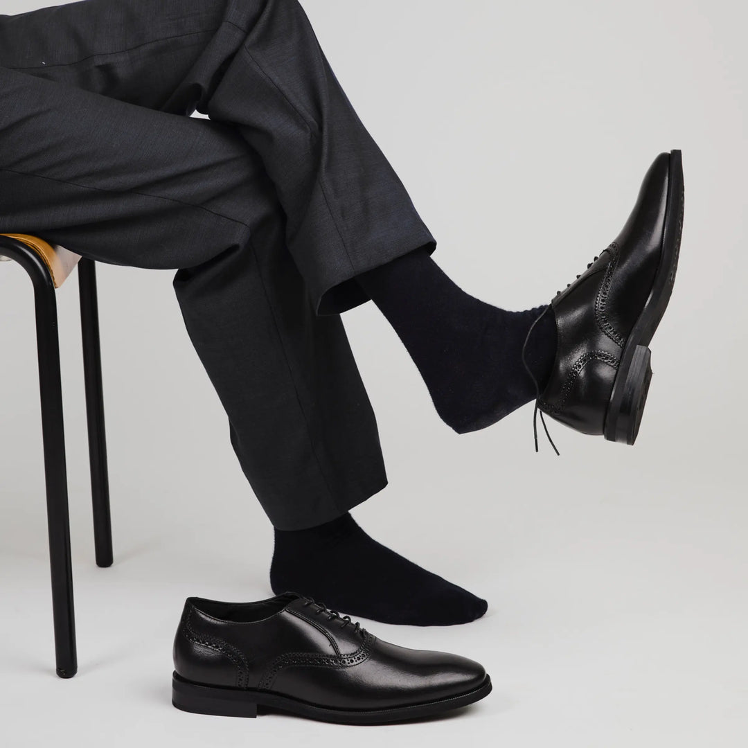 Zapato Cuero Hombre Golden Gate - Negro