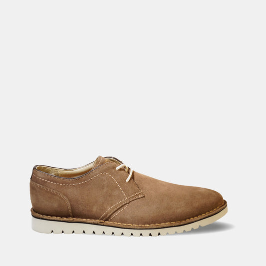 Zapato Cuero Hombre Harbour - Tabaco