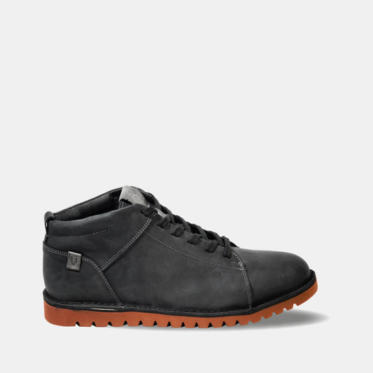 Zapato Mid Cuero Hombre Milenio Mid - Negro