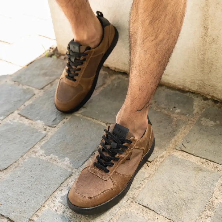 Zapatilla Cuero Hombre Trend Light - Tabaco