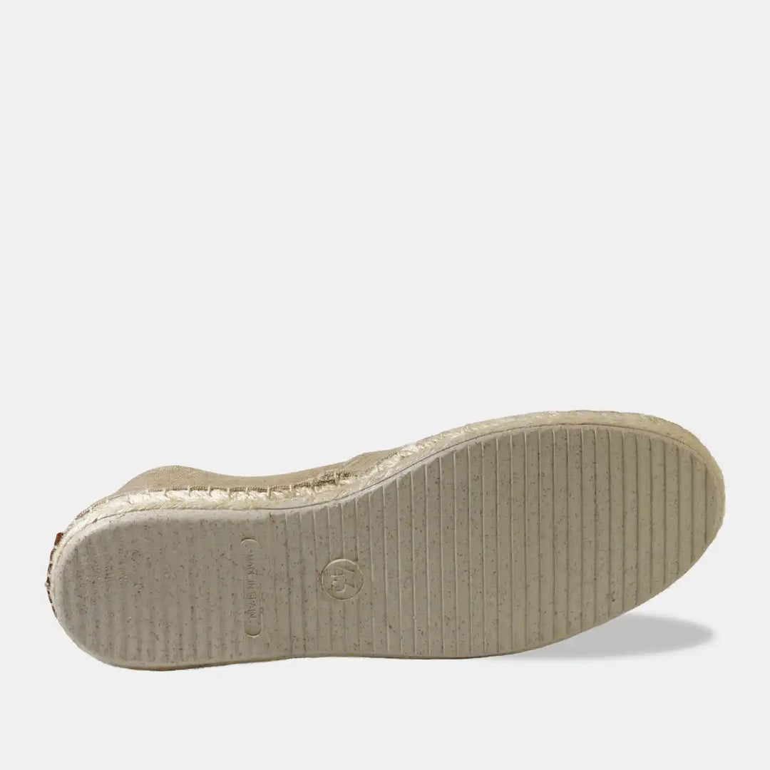 Alpargata Algodon Hombre Seven - Beige